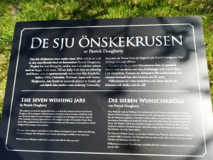 De sju önskekrusen. Foto: Cathrine Jansson