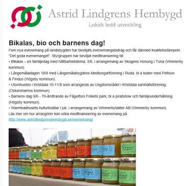 Nyhetsbrev maj 2018