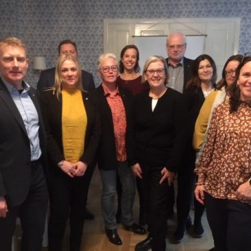 Leaderträff med riksdagsledamöter