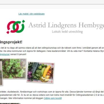 Nyhetsbrev december 2021